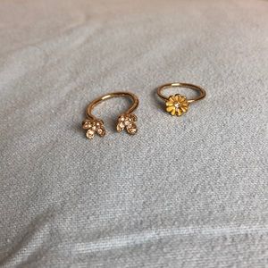 Floral Rings